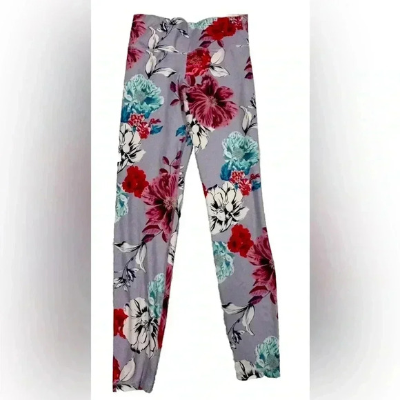 Women’s Old Navy Active Floral Leggings Size Medium - Picture 1 of 3